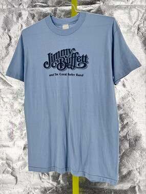 Jimmy Buffett Vintage 1979 Tshirt Arizona State University Tempe Concert